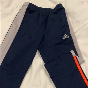 Boys Adidas Sweatpants with zipper ankle